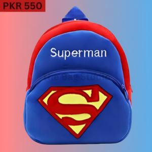 Copy of Kids Hub (22) Superman Character Backpack For Kids